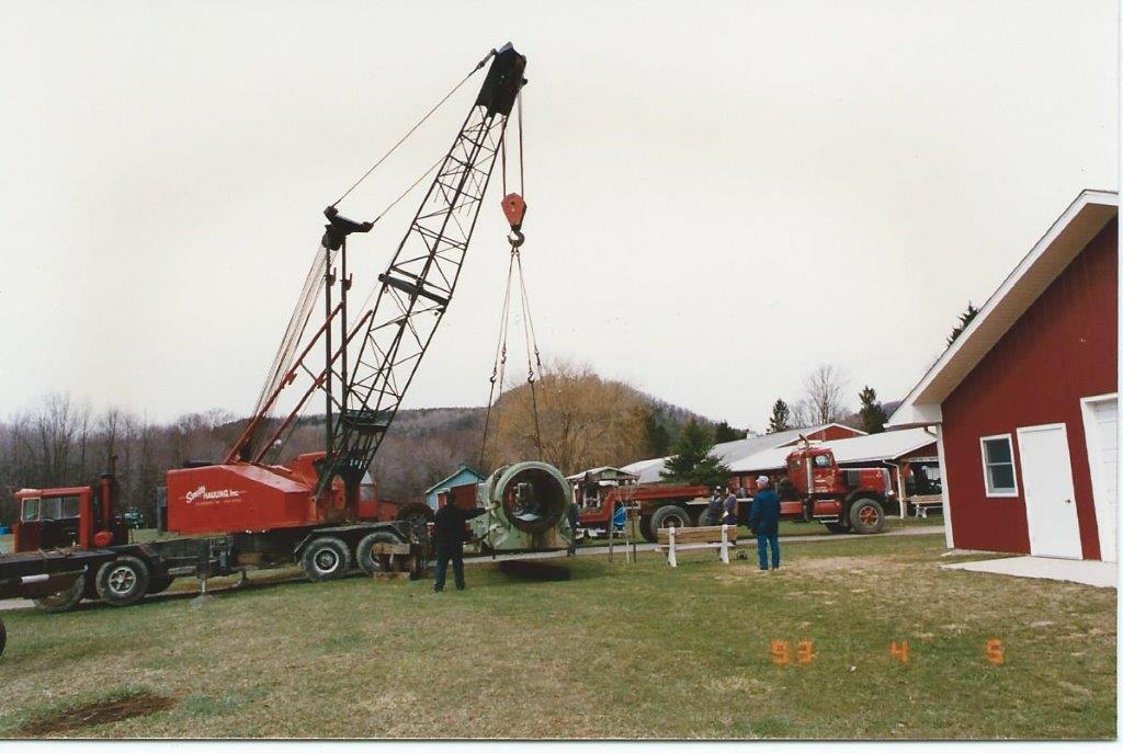 Unloading at Museum