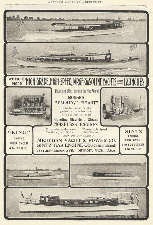 Sintz Yacht Harper's 1902