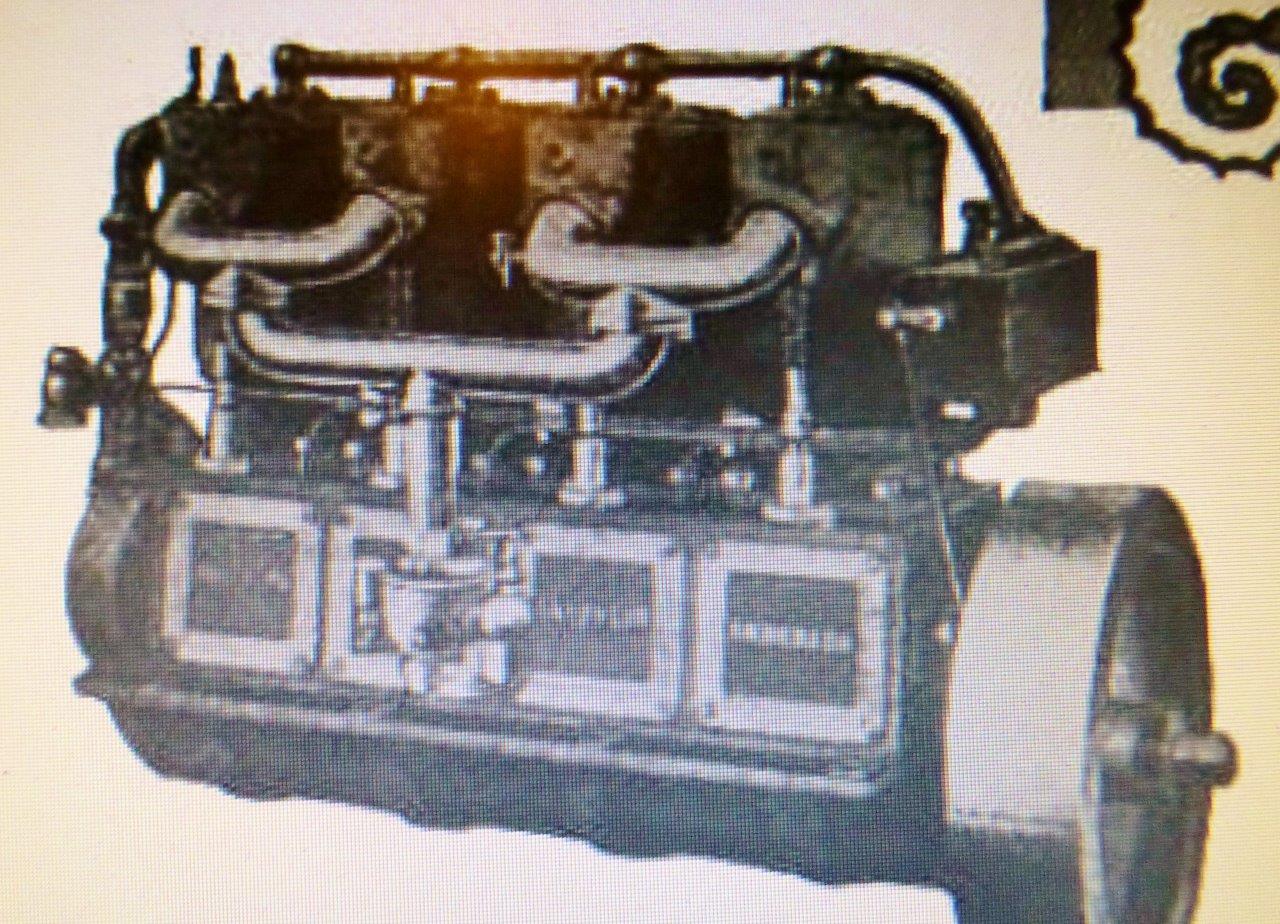 Anderson Four-Cylinder Engine 1914