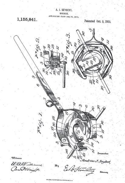 Patent for Wrench
