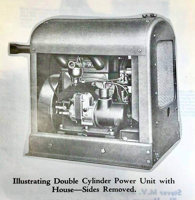 Stover Double Cylinder Engine