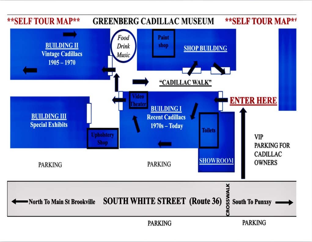 Self Tour Map