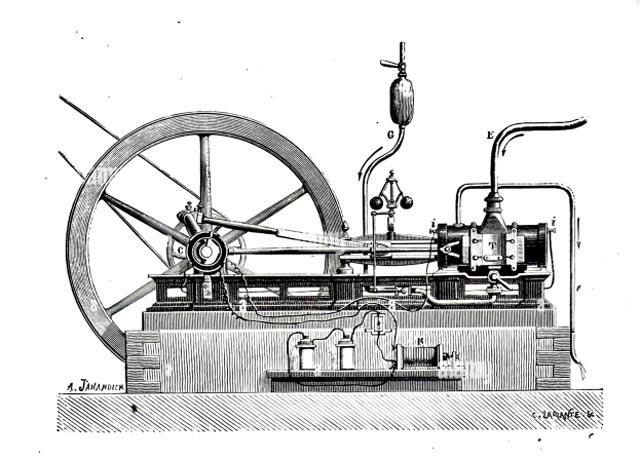 Lenoir Engine Illustration