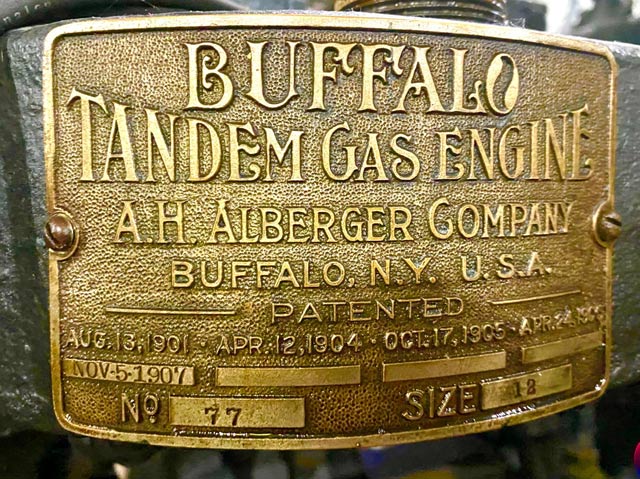 Buffalo Nameplate