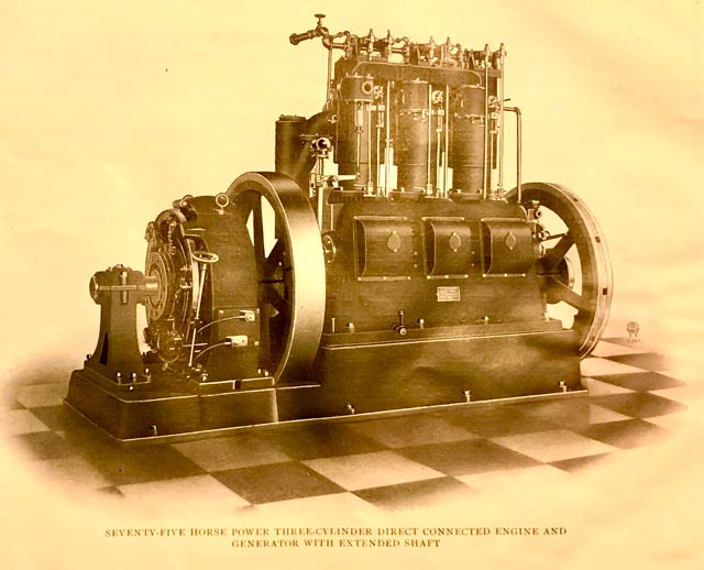 Marinette 75 hp Engine