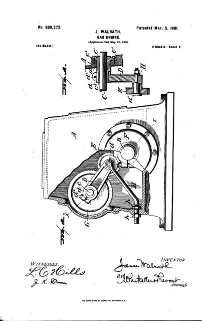 Walrath Patent 669,272