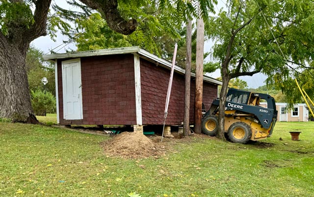 Lifting the Chicken House