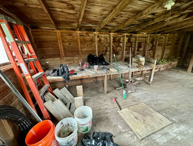 Chicken House Interior